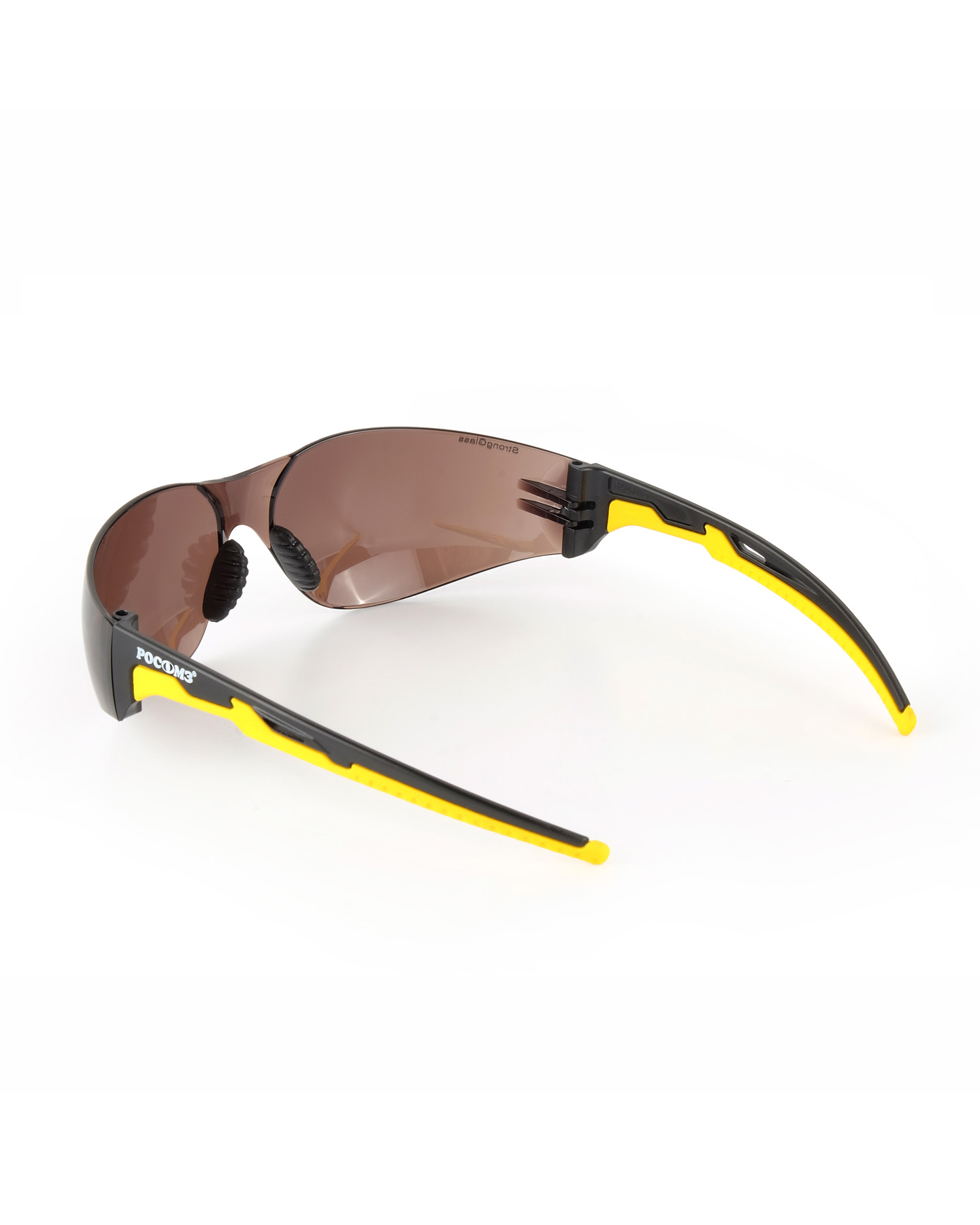 Очки открытые РОСОМЗ О15 HAMMER ACTIVE StrongGlass (5-3,1 PC) с мягким носоуп., 11502-5 (х30)