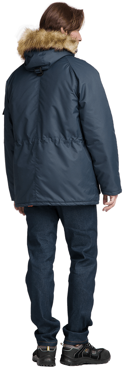 Куртка АЛЯСКА ЛЮКС зимняя, синий