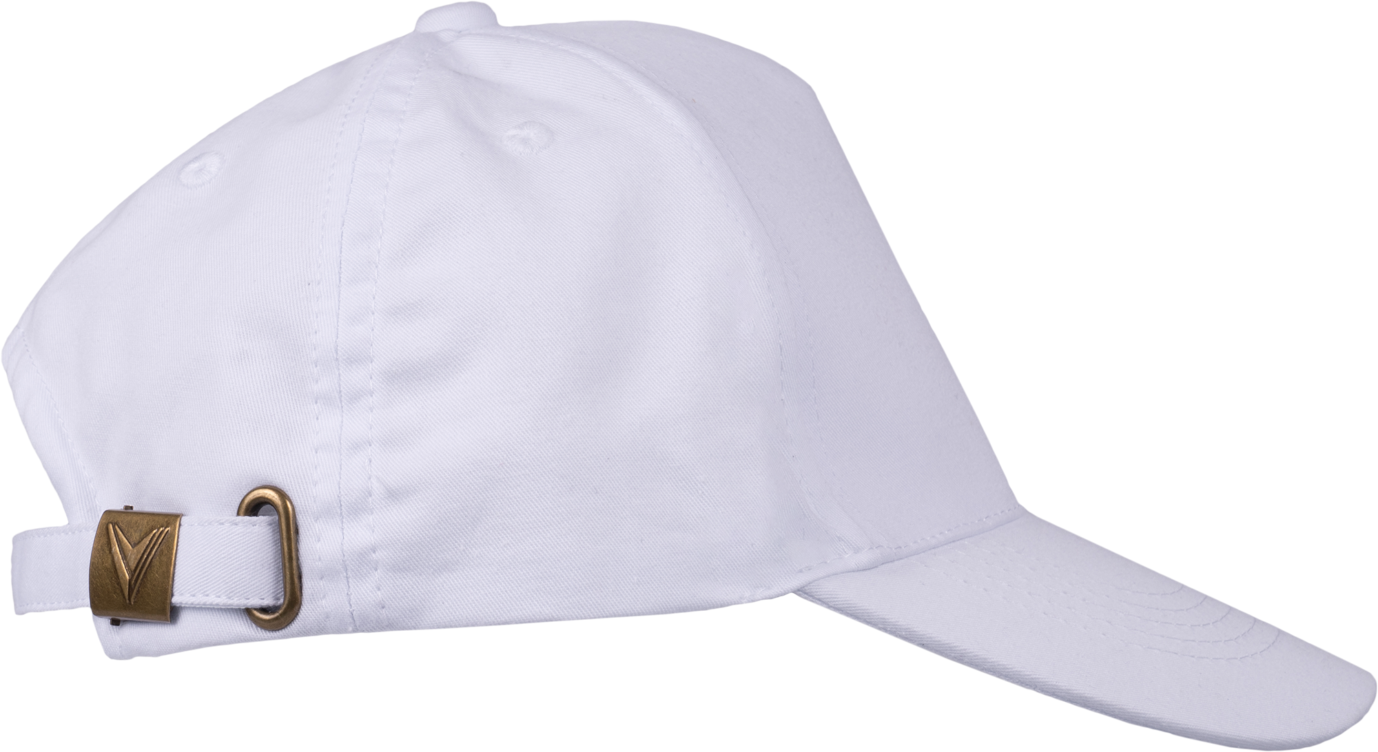 Бейсболка белая