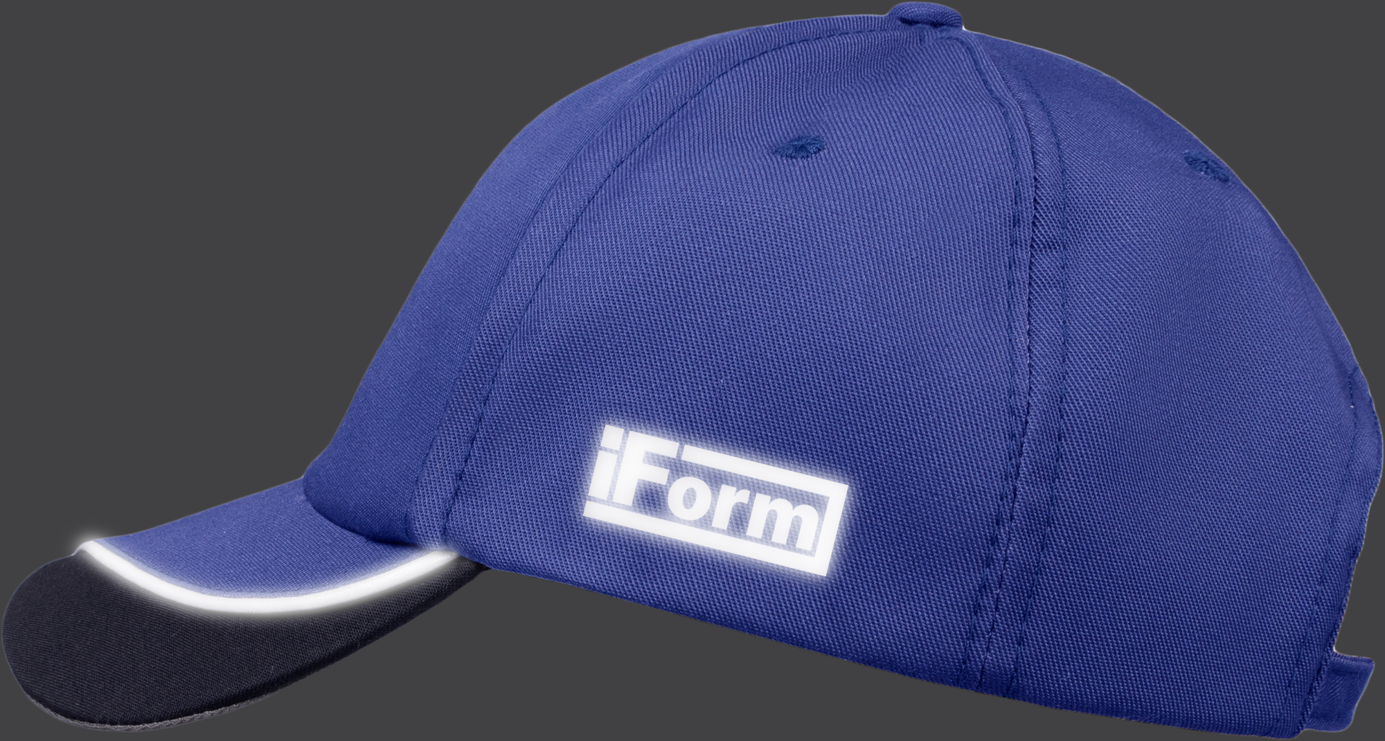 Бейсболка IFORM, синий-черный