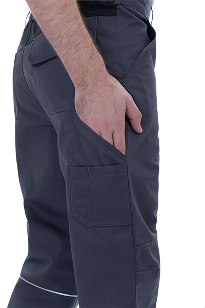 Брюки GT летние, серый-т.серый