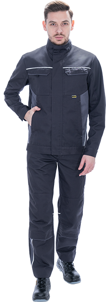 Брюки GT летние, т.серый-серый