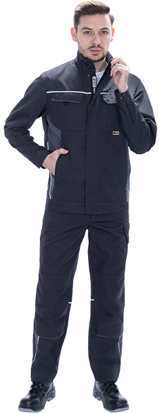 Брюки GT летние, т.серый-серый