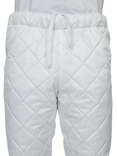 Брюки утепленные АПРЕЛЬ, белые