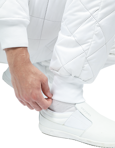 Брюки утепленные АПРЕЛЬ, белые