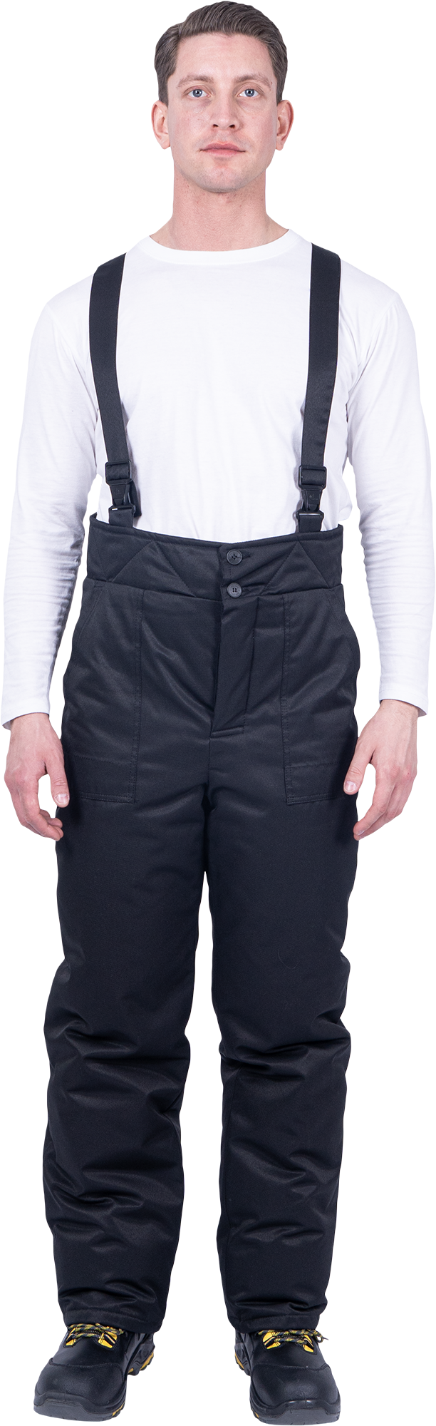 Брюки ЗАЩИТА зимние, черные