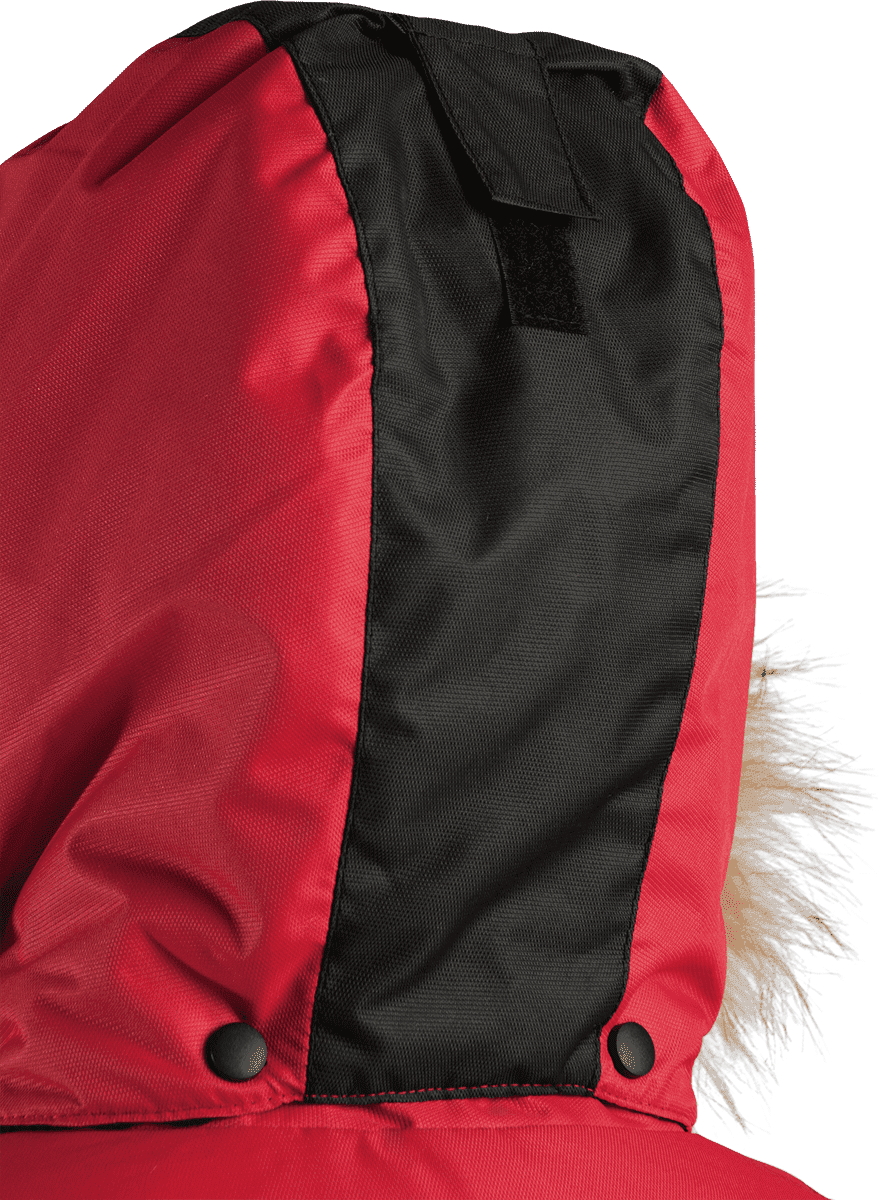 Куртка ДИКСОН зимняя, красный-черный