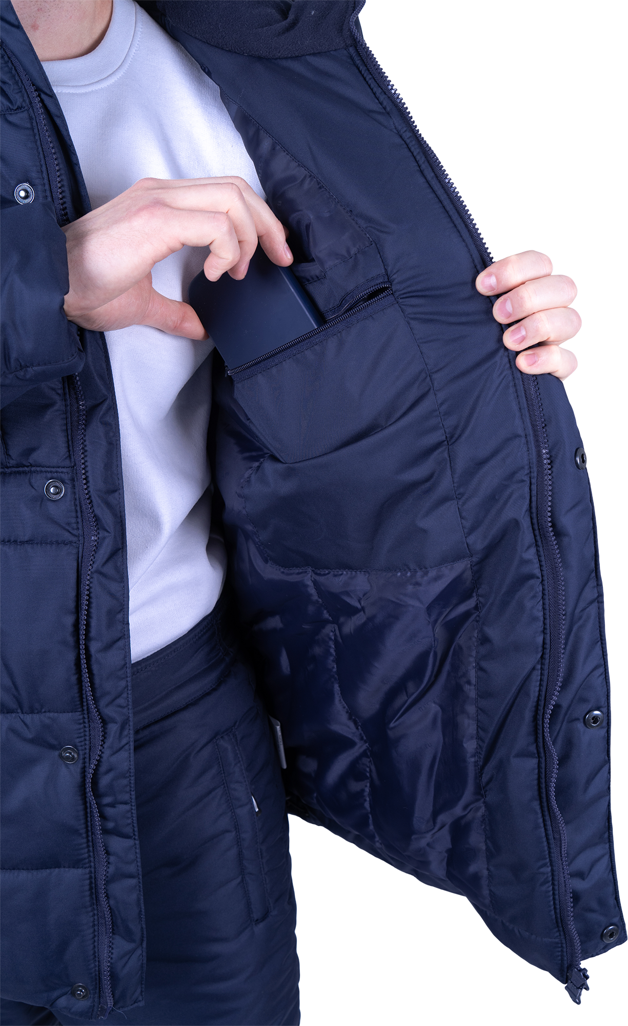 Куртка ФЬЮЖЕН зимняя, т/синий