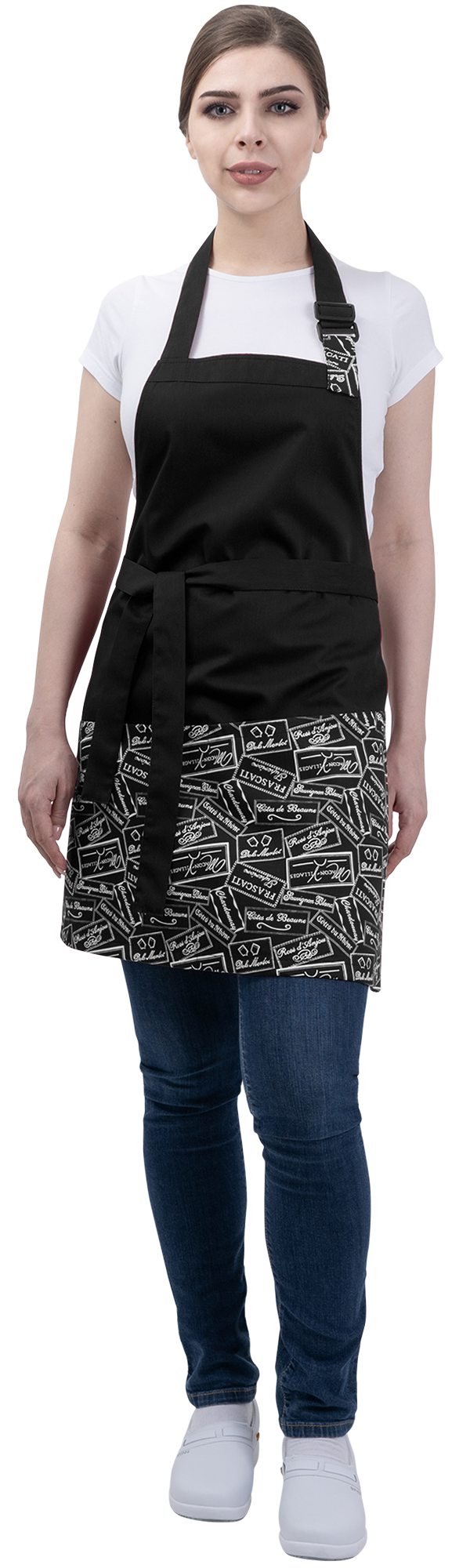Фартук БАРИСТА, черный