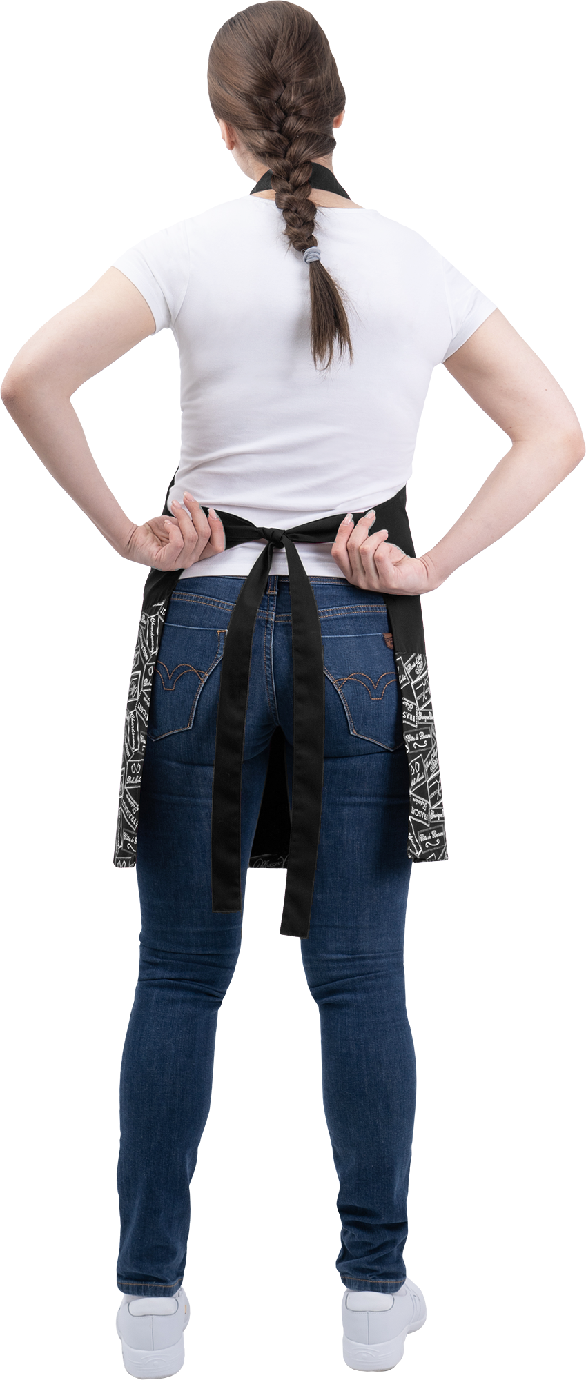 Фартук БАРИСТА, черный