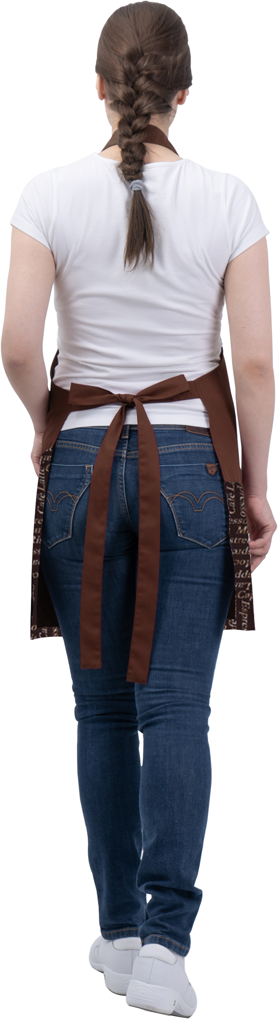 Фартук БАРИСТА, коричневый