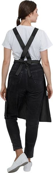 Фартук ЕВРО, черный