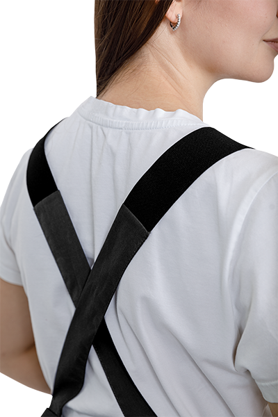 Фартук ЕВРО, черный