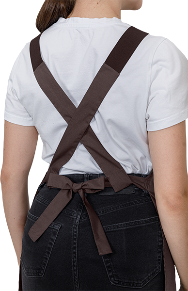 Фартук ЕВРО, коричневый