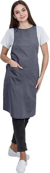 Фартук ЕВРО, серый