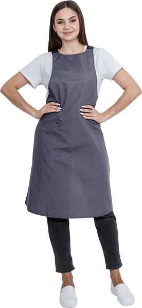 Фартук ЕВРО, серый