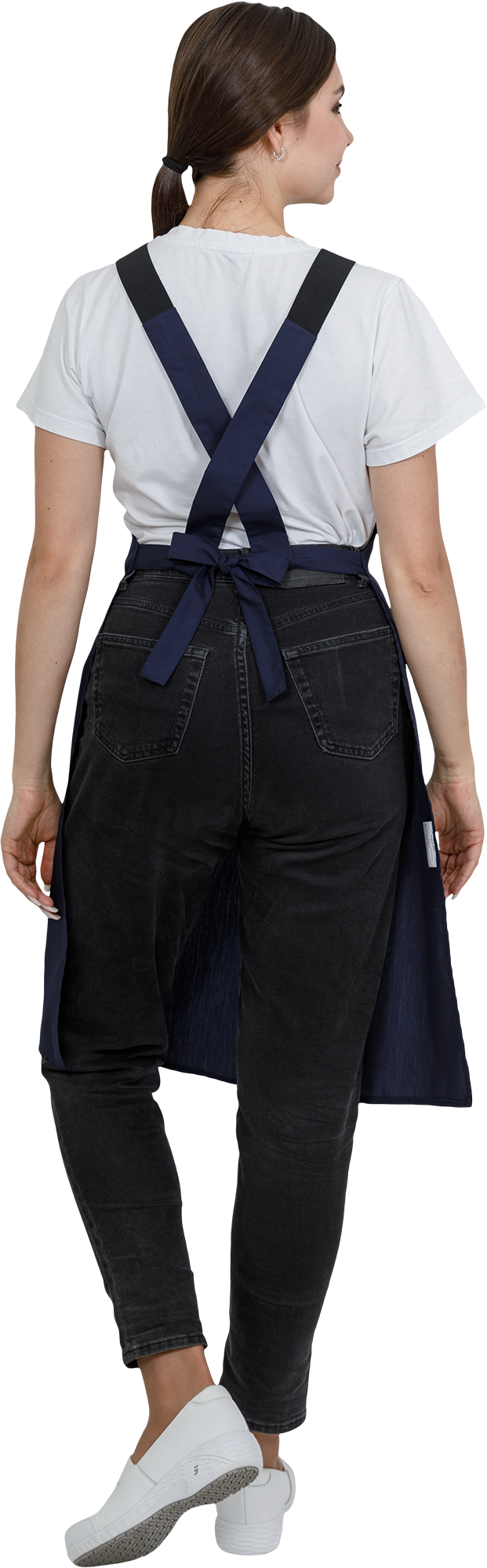 Фартук ЕВРО, т/синий