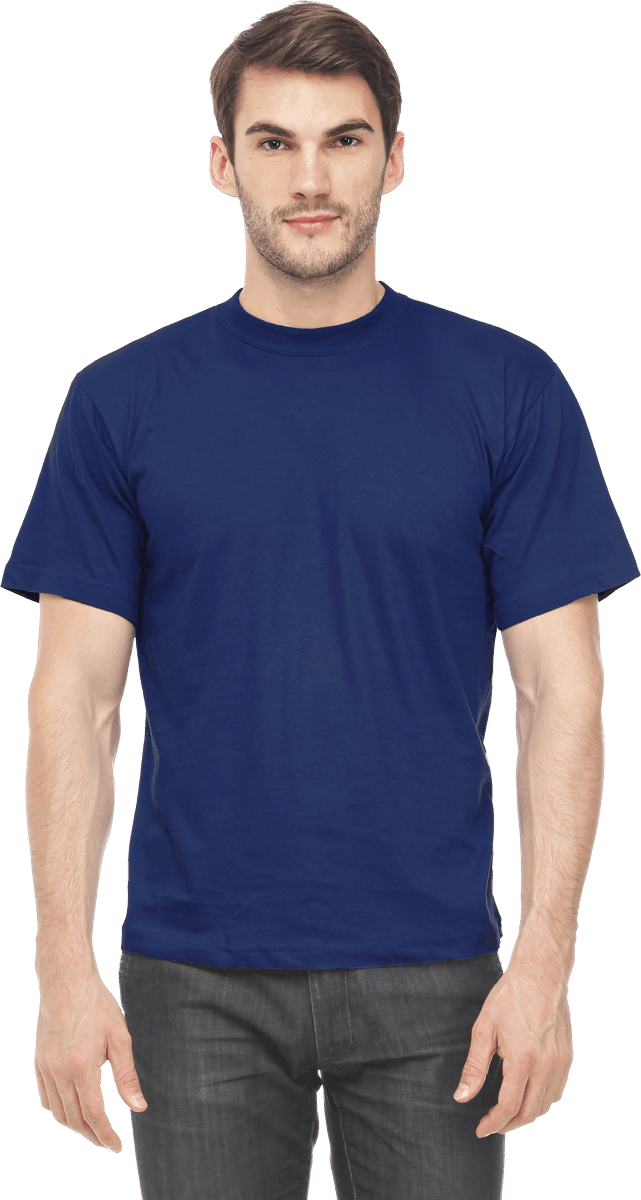 Футболка короткий рукав 160 г/м2, т/синяя