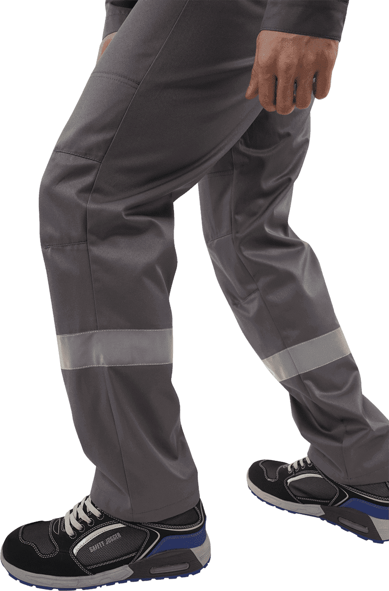 Костюм ГАЛАКТИКА летний, серый-бирюзовый (Куртка+полукомбинезон)