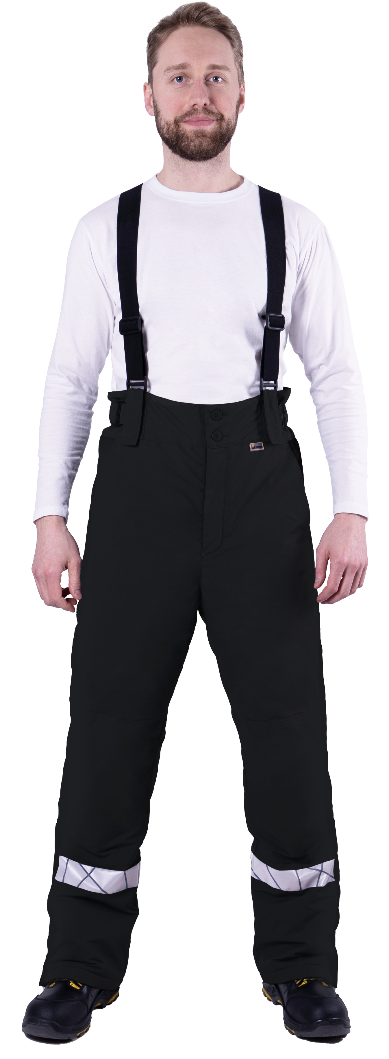 Брюки ХАЙ-ТЕК SAFETY зимние, черные