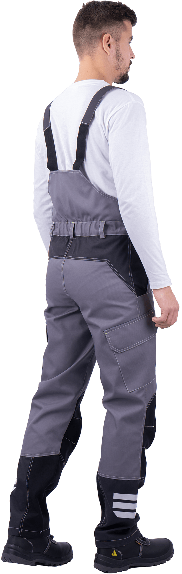 Полукомбинезон ЭДВАНС летний, серый-т.серый-черный