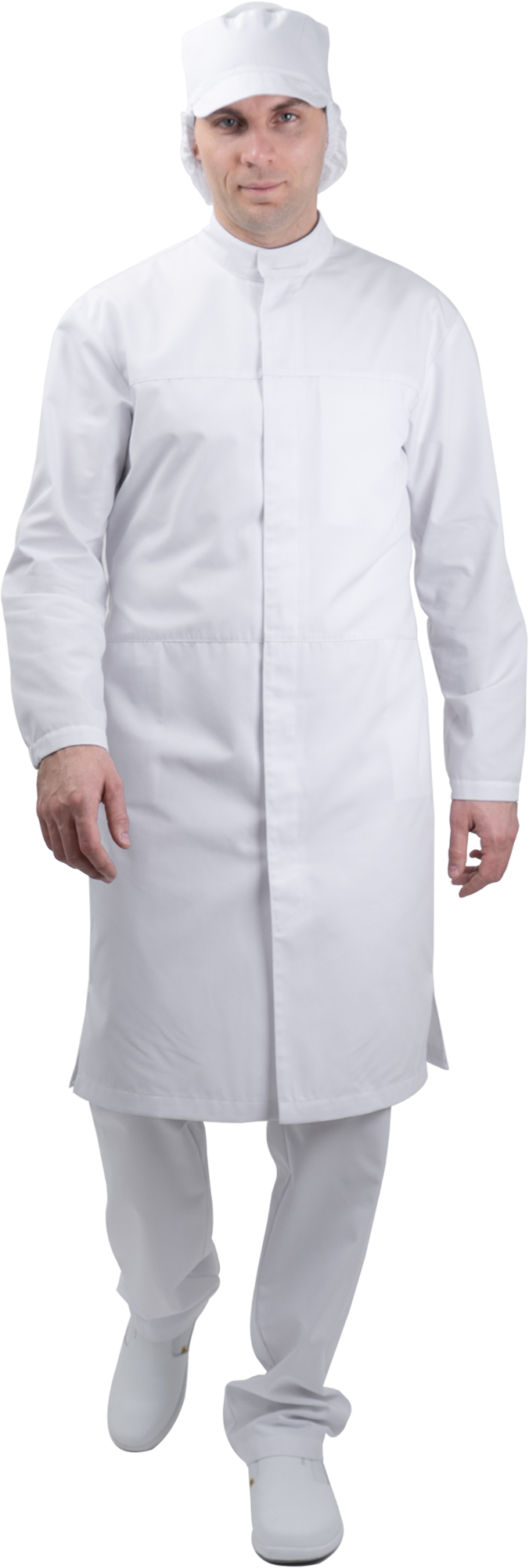 Халат АПРЕЛЬ ХАССП, белый