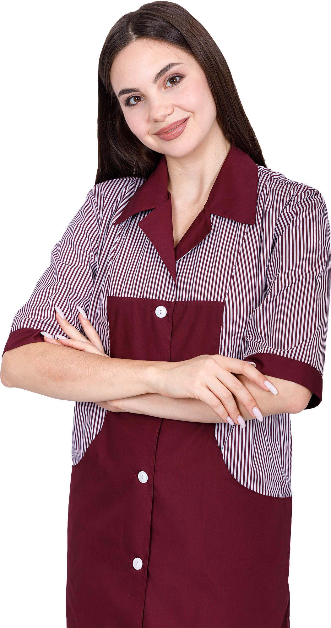 Халат ФИЕСТА, бордо