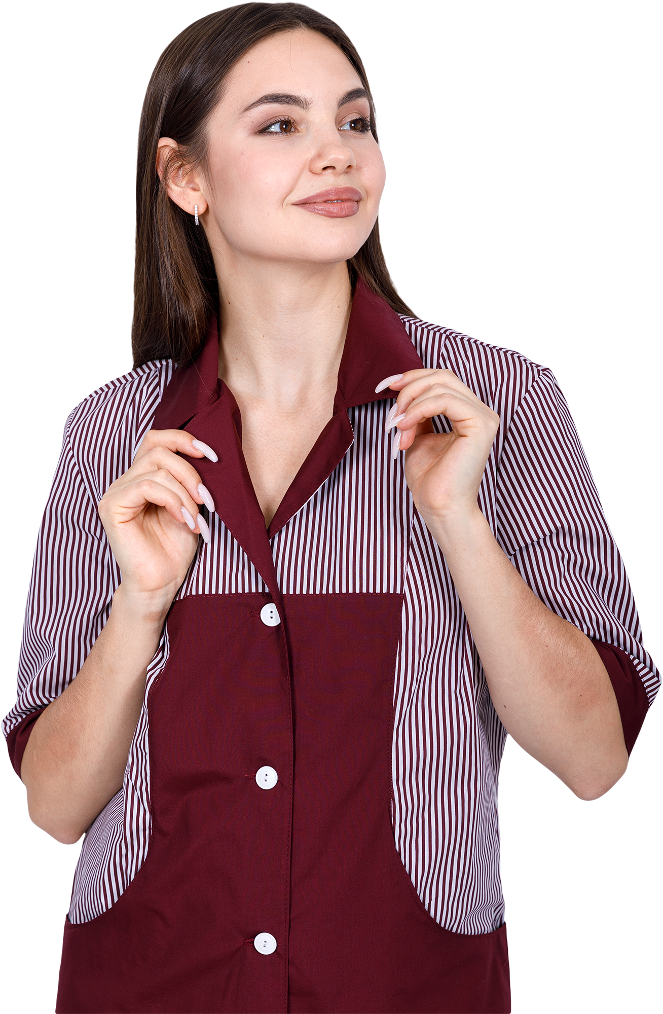 Халат ФИЕСТА, бордо