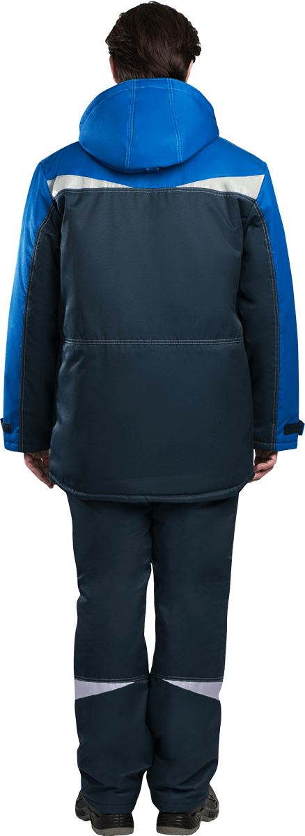 Костюм КМ-10 ЛЮКС зимний, синий-василек