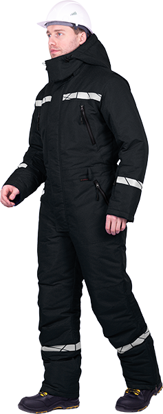 Комбинезон ПИЛОТ зимний, черный
