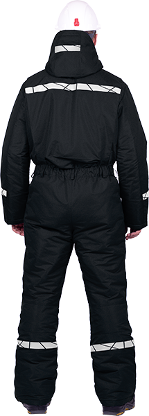 Комбинезон ПИЛОТ зимний, черный