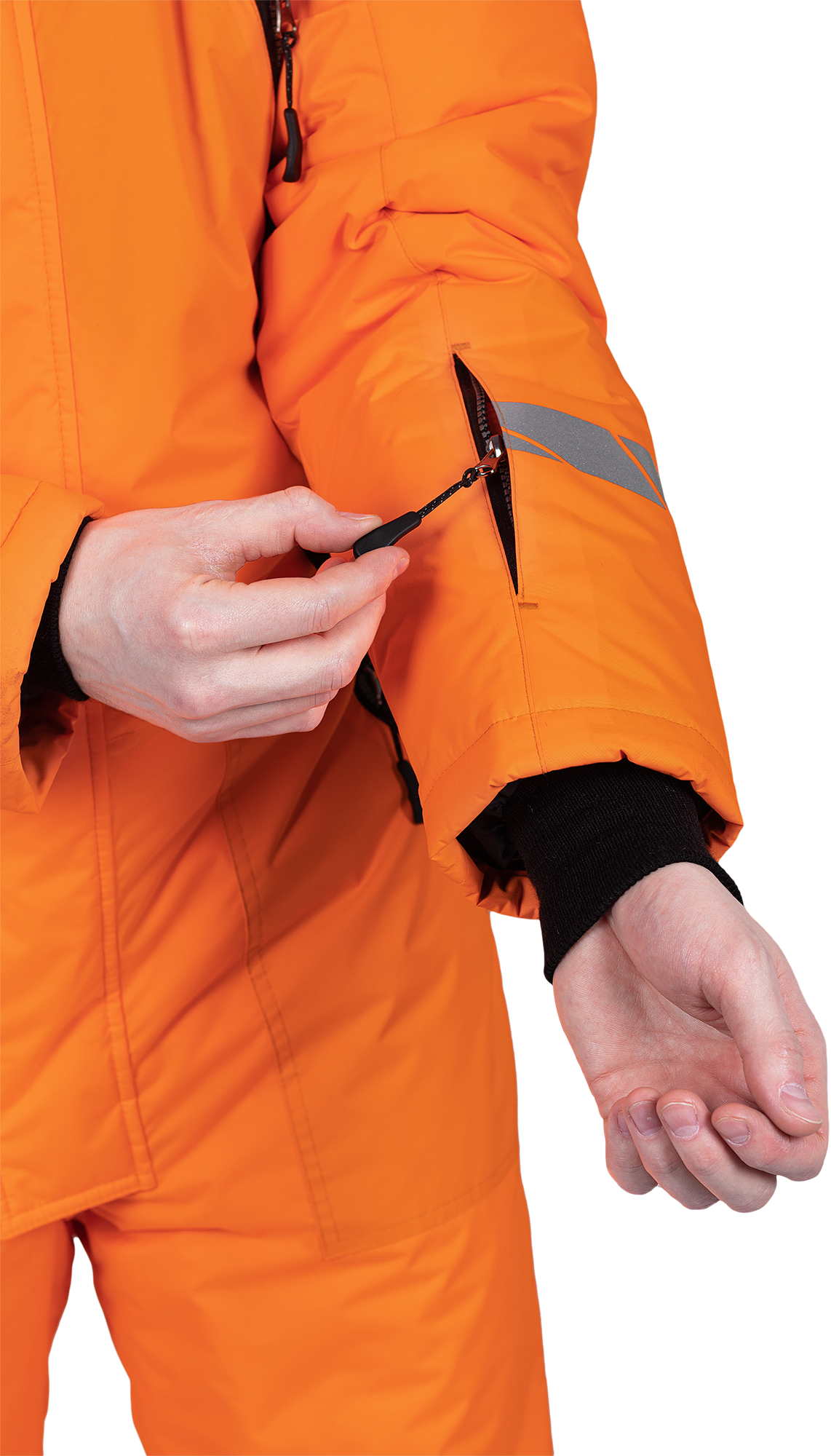 Комбинезон ПИЛОТ зимний, флуоресцентный оранжевый