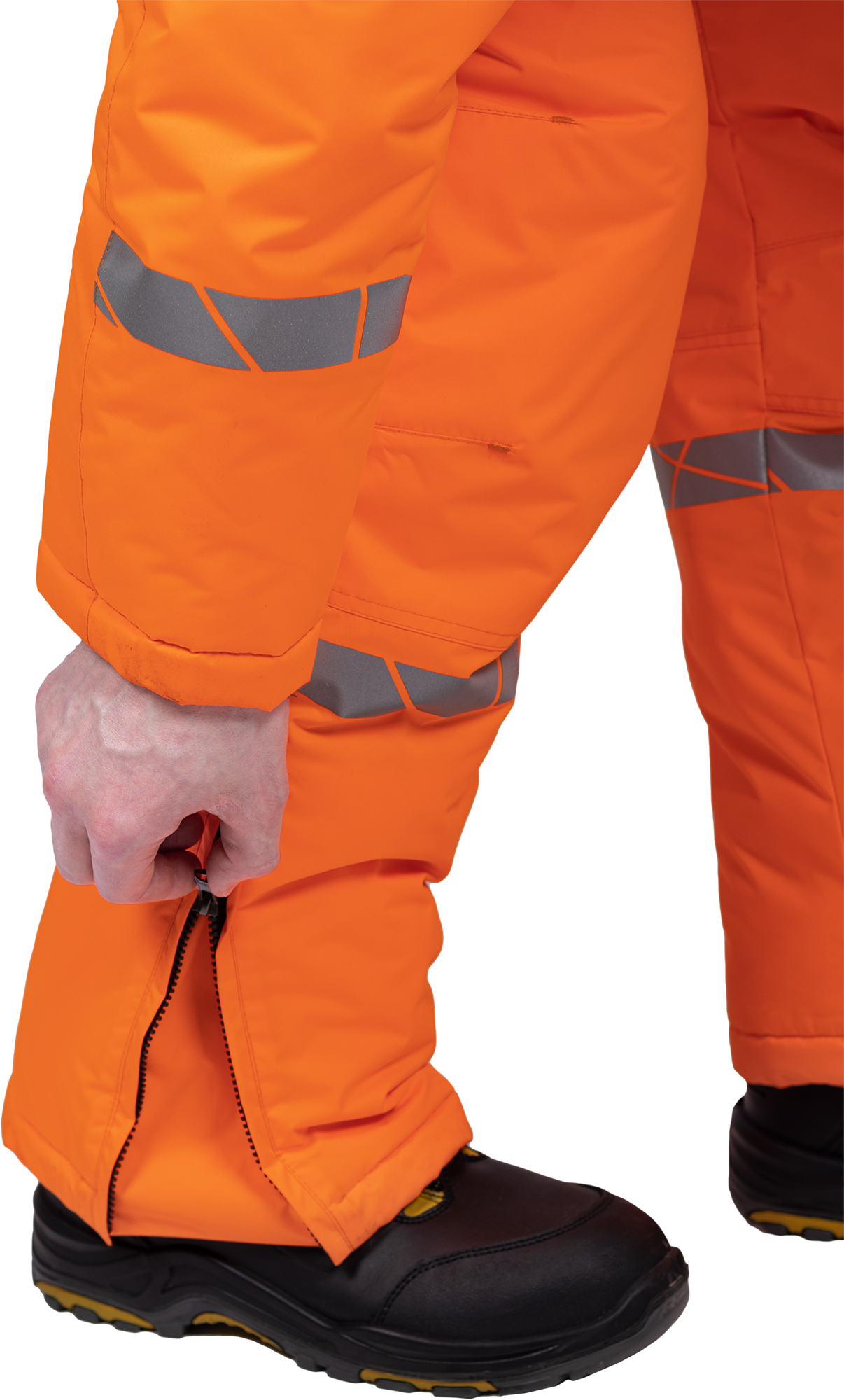 Комбинезон ПИЛОТ зимний, флуоресцентный оранжевый