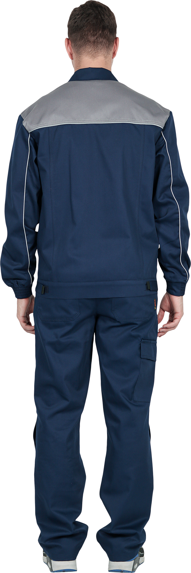 Костюм КОНФОРМ летний, т/синий-серый (Куртка+брюки) Импорт