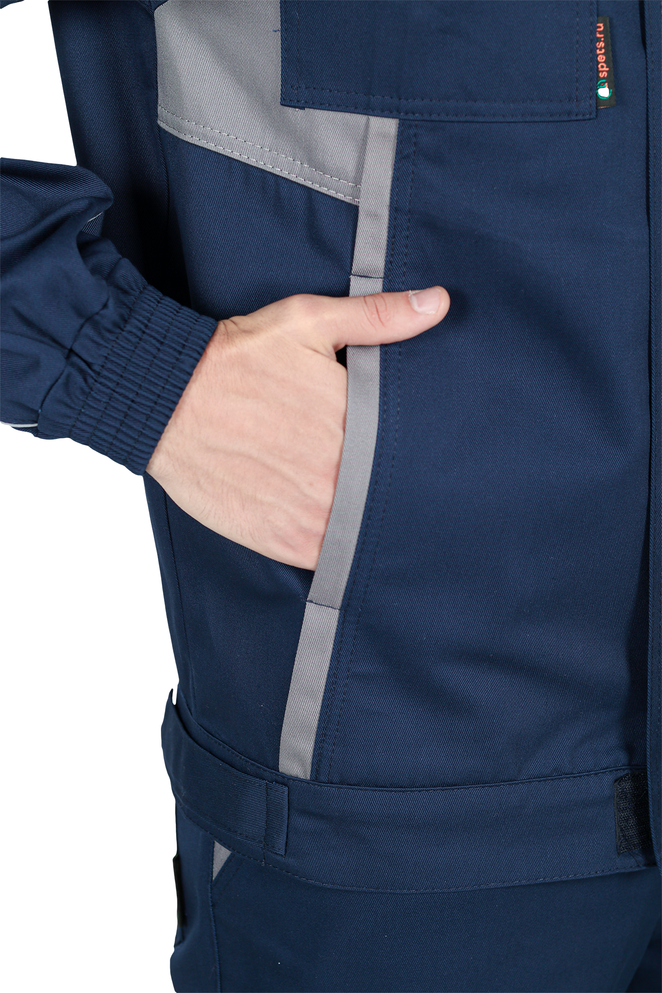 Костюм КОНФОРМ летний, т/синий-серый (Куртка+брюки) Импорт