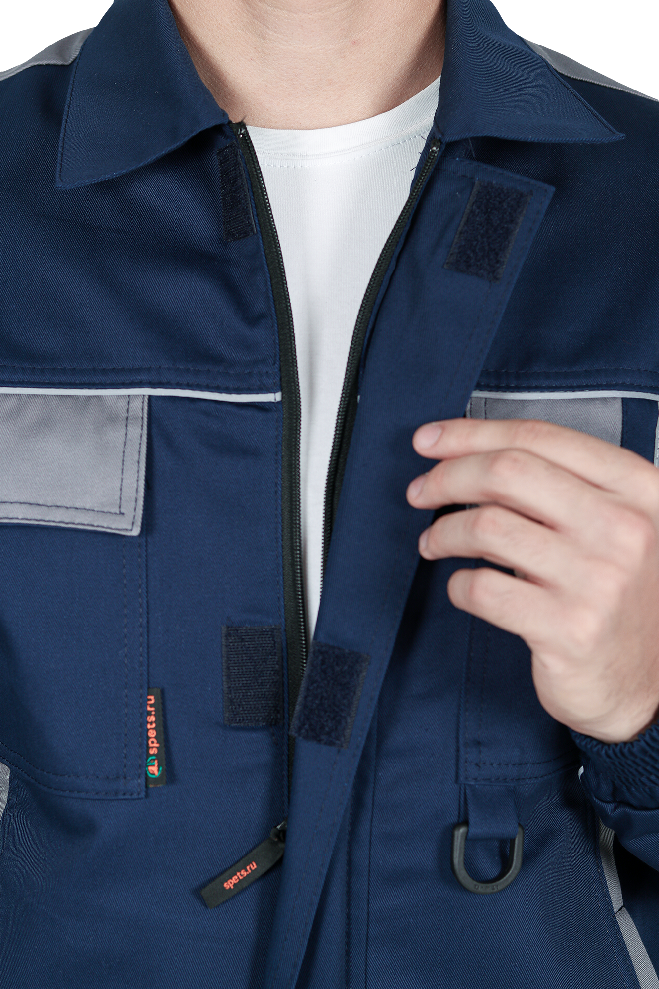 Костюм КОНФОРМ летний, т/синий-серый (Куртка+брюки) Импорт