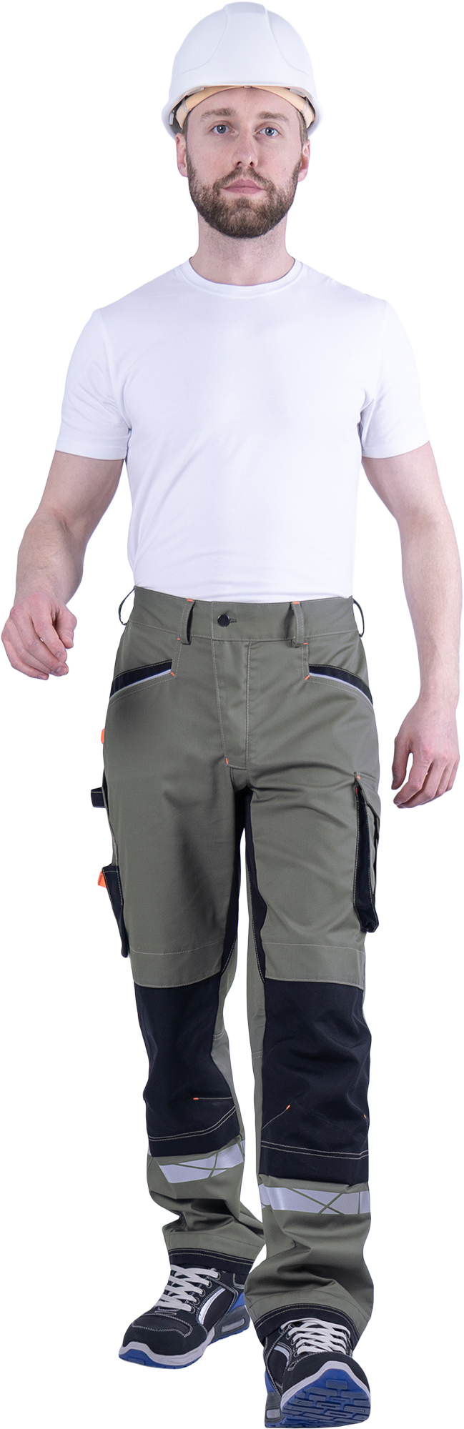 Брюки КОРПОРАЦИЯ летние, хаки-черный