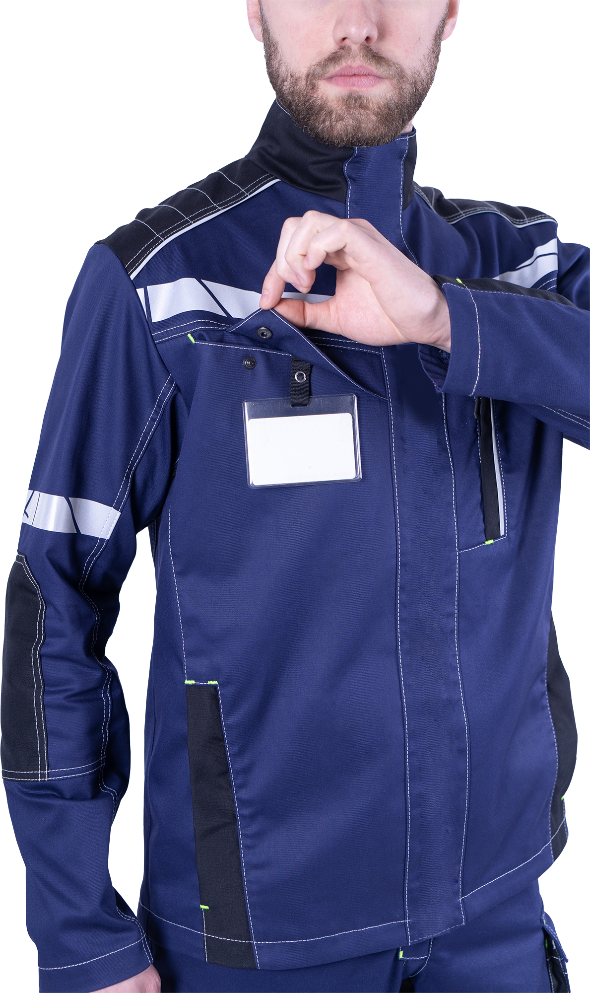 Куртка КОРПОРАЦИЯ летняя, синий-черный