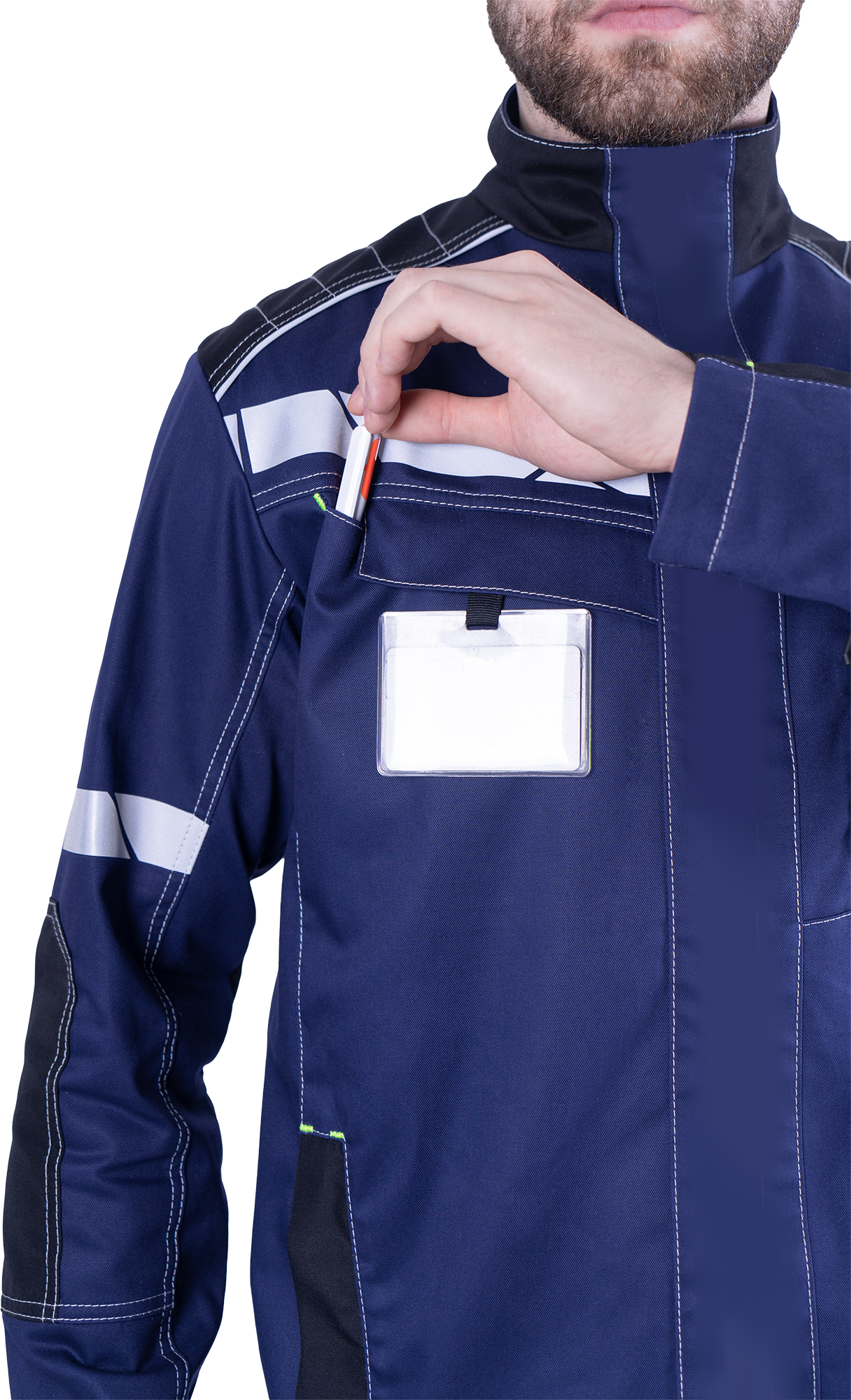 Куртка КОРПОРАЦИЯ летняя, синий-черный