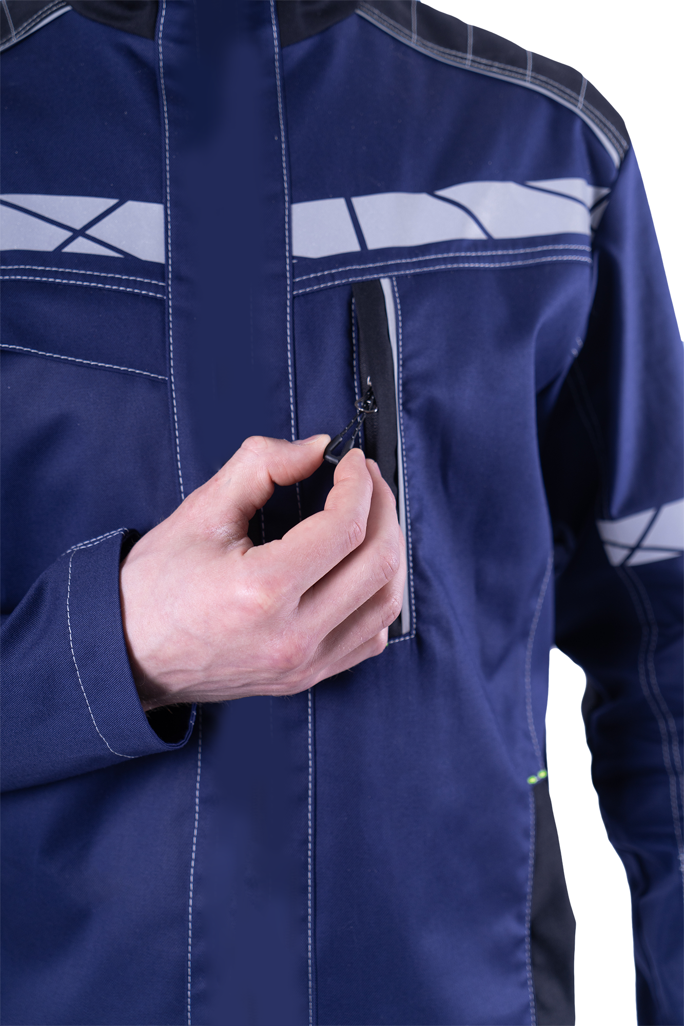 Куртка КОРПОРАЦИЯ летняя, синий-черный