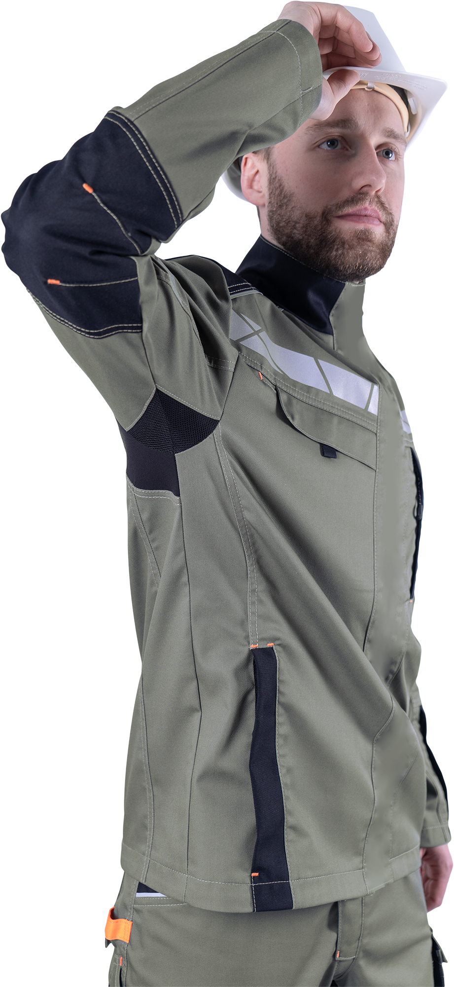 Куртка КОРПОРАЦИЯ летняя, хаки-черный