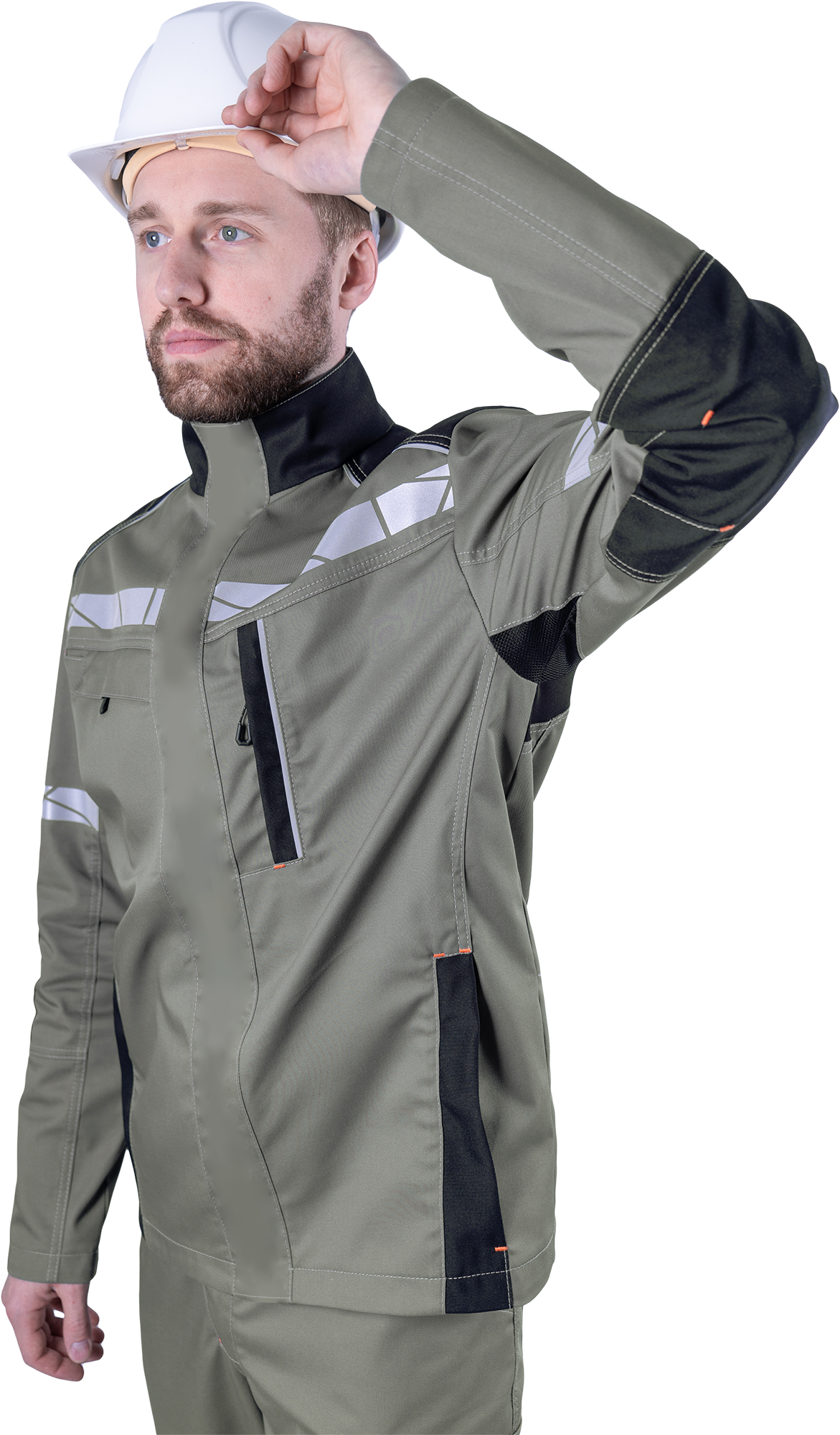 Куртка КОРПОРАЦИЯ летняя, хаки-черный