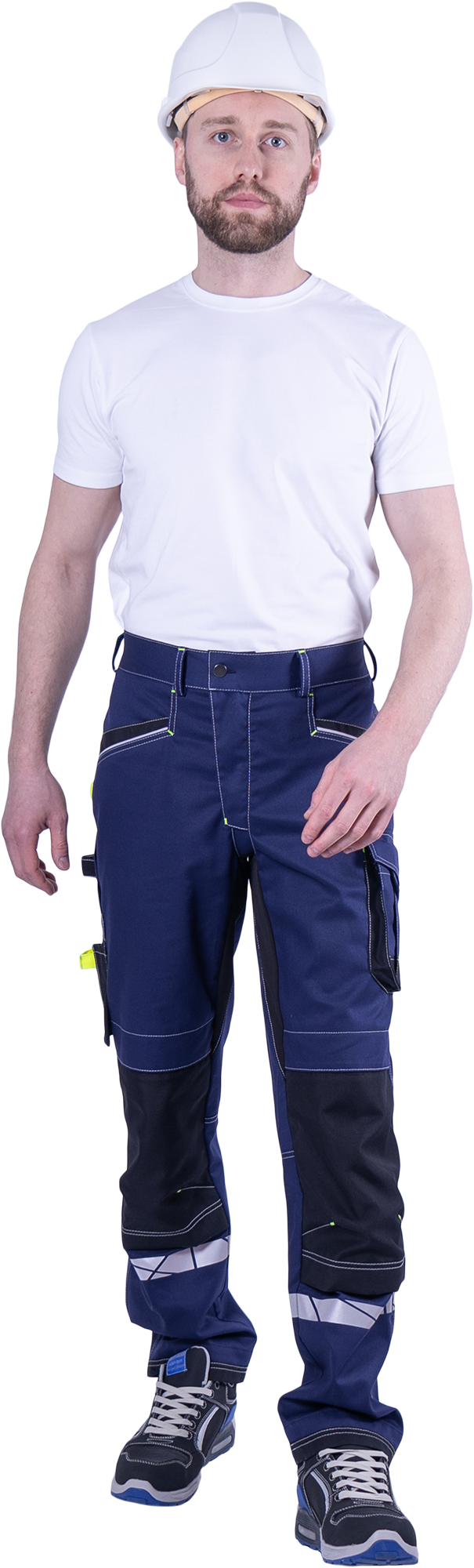 Брюки КОРПОРАЦИЯ летние, синий-черный