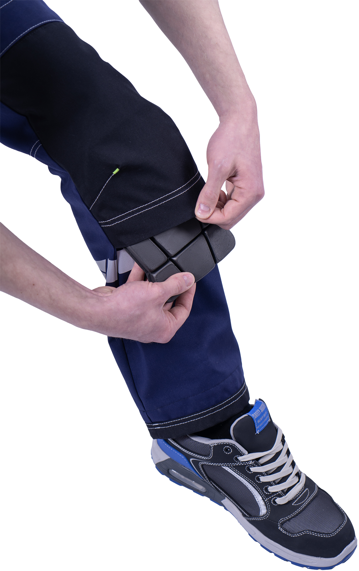 Брюки КОРПОРАЦИЯ летние, синий-черный