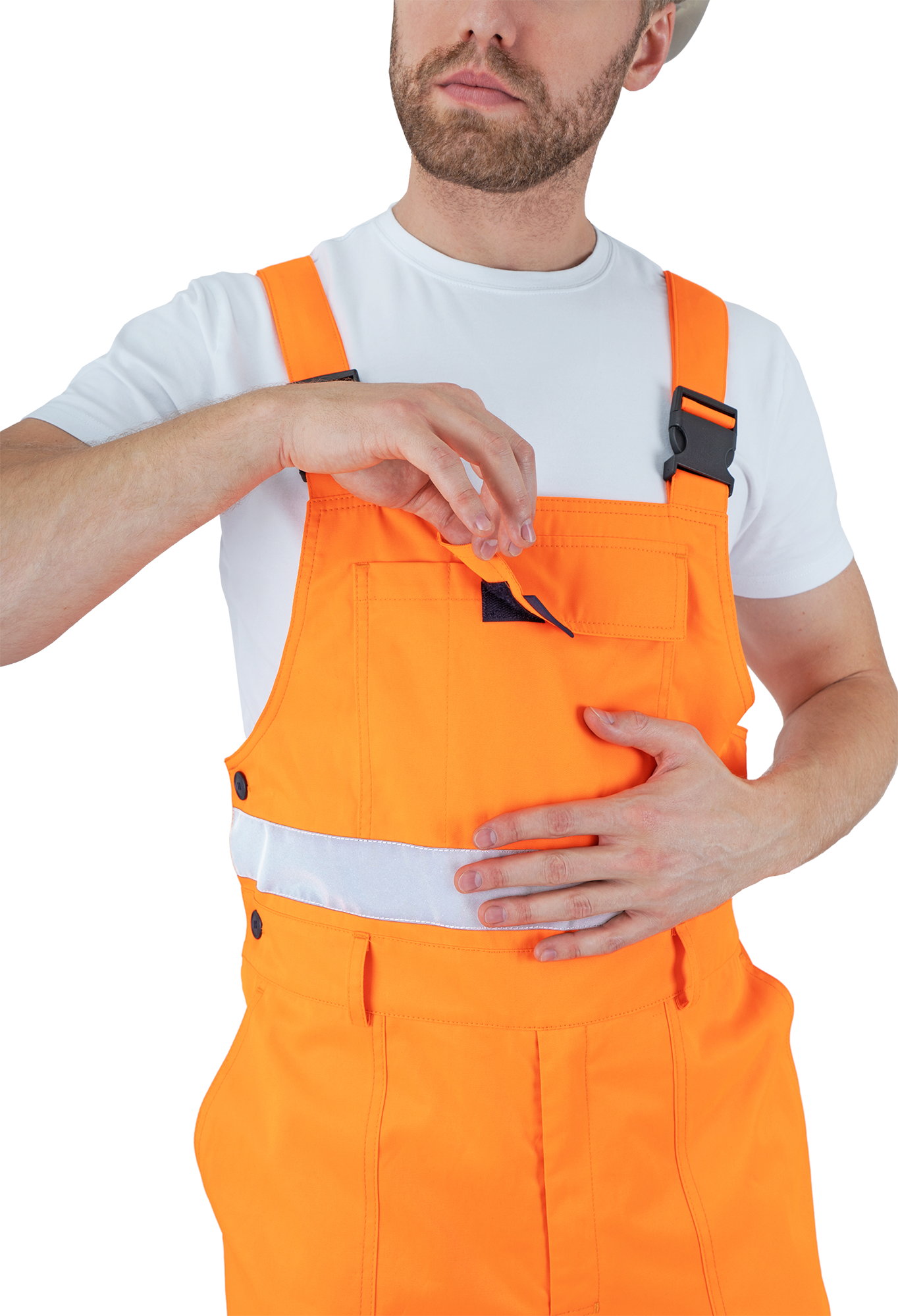 Костюм БРАЙТ, Со - 3-ий класс защиты, флуоресцентный оранжевый-синий