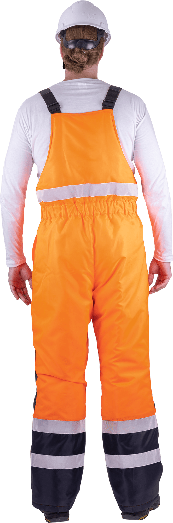 Костюм БРАЙТ зимний, Со - 3-й класс защиты, Тнв - 2-й класс защиты, флуоресцентный оранжевый-синий