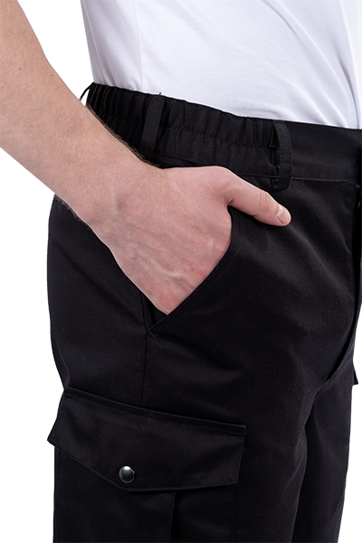 Костюм ФОРПОСТ летний, черный (куртка, брюки)