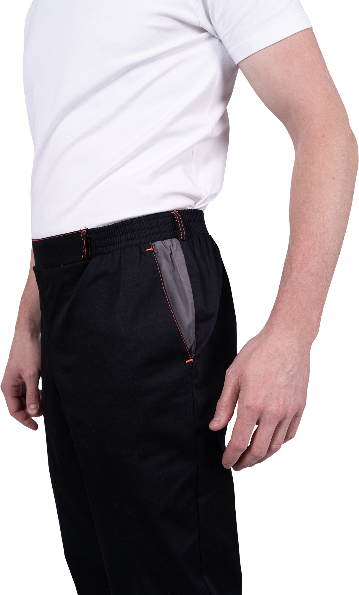 Костюм ГУРМАН , черный-серый