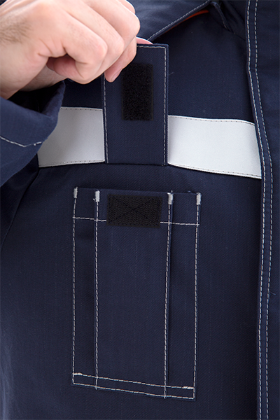 Костюм МЕГАСТАТОЙЛ зимний, т/синий-серый-оранж