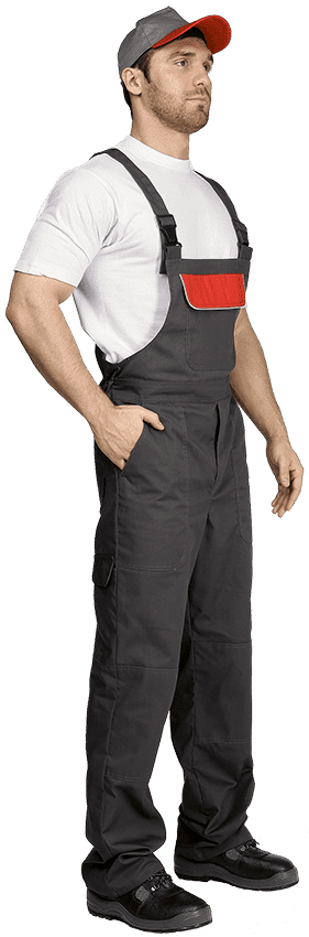 Костюм НАВИГАТОР-2 летний, серый (Куртка+полукомбинезон) Импорт